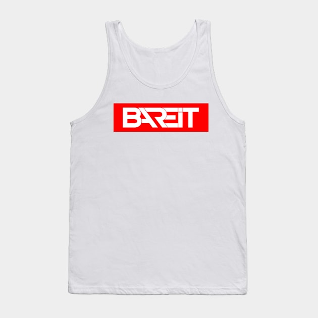 BARE IT "RED BOX" LOGO Tank Top by BAREITDUBS